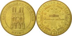 World Coins - France, Token, Touristic token, Cathédrale Notre-Dame, Reims, 2004, MDP