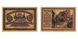 World Coins - Banknote, Germany, Freiberg Stadt, 75 Pfennig, personnage 7, 1921, 1921-12-31