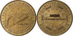 World Coins - France, Tourist token, Sous-marin Espadon, 2003, MDP, Nordic gold,