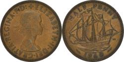 World Coins - Coin, Great Britain, 1/2 Penny, 1960