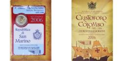 World Coins - San Marino, 2 Euro, Christophe Colomb, 2006, Rome, , Bi-Metallic