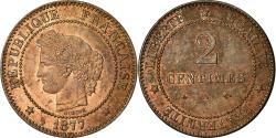 World Coins - Coin, France, Cérès, 2 Centimes, 1877, Paris, , Bronze, KM:827.1