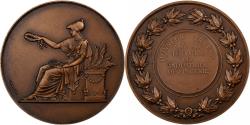 World Coins - France, Medal, Fédération des Industries de Lingerie, Paris, 1948, Bronze