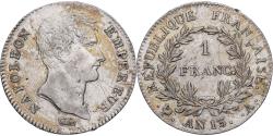 World Coins - France, Napoleon I, 1 Franc, AN 13, Paris, Silver, , Gadoury:443