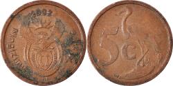 World Coins - Coin, South Africa, 5 Cents, 2002