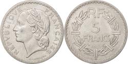 World Coins - Coin, France, Lavrillier, 5 Francs, 1945, Beaumont le Roger, , Aluminum
