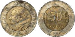 World Coins - Coin, Turkey, 50 Kurus, 2016
