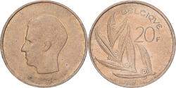 World Coins - Belgium, 20 Francs, 20 Frank, 1980, Nickel-Bronze, , KM:159