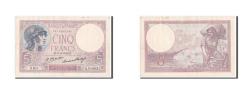 World Coins - Banknote, France, 5 Francs, 5 F 1917-1940 ''Violet'', 1932, EF(40-45)