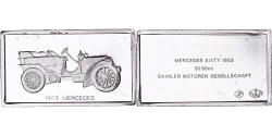 World Coins - France, Medal, Célèbres Automobiles du Monde, MERCEDES 1903, , Silver