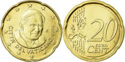 World Coins - VATICAN CITY, 20 Euro Cent, 2008, , Brass, KM:386
