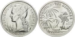 World Coins - Coin, Comoros, 2 Francs, 1964, Paris, ESSAI, , Aluminum, KM:E2