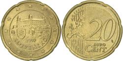 World Coins - Slovakia, 20 Euro Cent, 2009, Kremnica, Brass, , KM:99