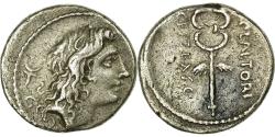 Ancient Coins - Coin, Plaetoria, Denarius, Roma, , Silver