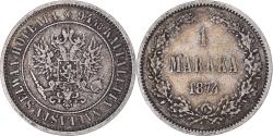 World Coins - Coin, Finland, Alexander II, Markka, 1874, Helsinki, , Silver, KM:3.2
