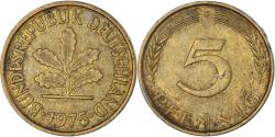 World Coins - Coin, Germany, 5 Pfennig, 1975