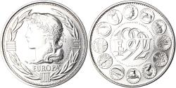 World Coins - France, Medal, Ecu Europa, Marianne, Politics, 1992, , Copper-nickel