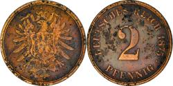 World Coins - Coin, GERMANY - EMPIRE, Wilhelm I, 2 Pfennig, 1875, Berlin, , Copper