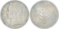 World Coins - Coin, Belgium, 5 Francs, 5 Frank, 1961