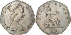World Coins - Great Britain, Elizabeth II, 50 Pence, 1982, Copper-nickel, , KM:932