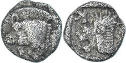 Ancient Coins - Coin, Mysia, Obol, 450-400 BC, Kyzikos, , Silver