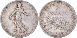 World Coins - Coin, France, Semeuse, 2 Francs, 1899, Paris, , Silver, KM:845.1