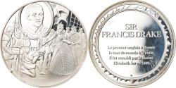 World Coins - France, Medal, French Fifth Republic, Geography, , Silver