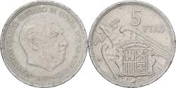World Coins - Spain, Caudillo and regent, 5 Pesetas, 1971, Copper-nickel, , KM:786