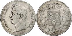 World Coins - France, 5 Francs, Charles X, 1830, Lyon, Silver, , Gadoury:644