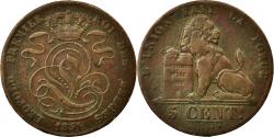 World Coins - Coin, Belgium, Leopold I, 5 Centimes, 1851, , Copper, KM:5.1
