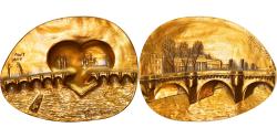 World Coins - France, Medal, Pont Neuf, Au Coeur de Paris, Arts & Culture, Jacques Birr
