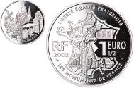 World Coins - France, 1-1/2 Euro, 2002, Paris, BE, , Silver, Gadoury:EU24, KM:1307