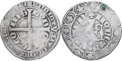 World Coins - Coin, France, Flanders, Louis II de Mâle, Gros, 1346-1384, , Silver