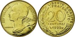 World Coins - Coin, France, Marianne, 20 Centimes, 1999, Paris, , Aluminum-Bronze