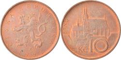 World Coins - Coin, Czech Republic, 10 Korun, 1993, , Copper Plated Steel, KM:4