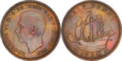 World Coins - Coin, Great Britain, George VI, 1/2 Penny, 1938, , Bronze, KM:844