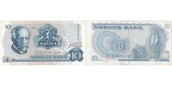 World Coins - Norway, 10 Kroner, EF(40-45)