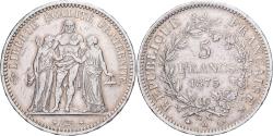 World Coins - France, 5 Francs, Hercule, 1873, Paris, Silver, , Gadoury:745a