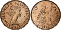 World Coins - Great Britain, Elizabeth II, Penny, 1965, Bronze, , KM:897
