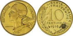 World Coins - Coin, France, Marianne, 10 Centimes, 1976, Monnaie de Paris, série FDC