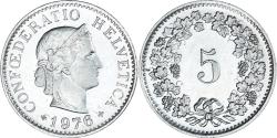 World Coins - Coin, Switzerland, 5 Rappen, 1976, Bern, BE, , Copper-nickel, KM:26