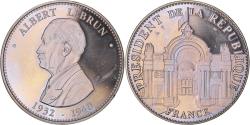 World Coins - France, Medal, Les Présidents de la République, Albert Lebrun, Politics