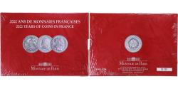 World Coins - France, Coffret 3x 5 Francs, 2000 Ans de Monnaies Françaises (2/3), 2000, BU