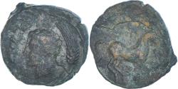 Ancient Coins - Coin, Zeugitana, Æ Unit, c. 350 BC, Carthage, , Bronze, SNG-Cop:121-2