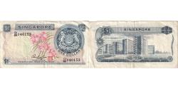 World Coins - Singapore, 1 Dollar, VF(30-35)
