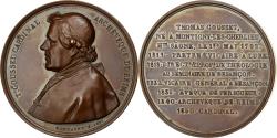 World Coins - France, Medal, Thomas Gousset, Archevêque de Reims,, 1851, Copper, Montagny