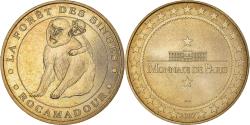 World Coins - France, Token, Touristic token, Rocamadour - La forêt des singes n°2, Arts &