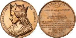 World Coins - France, Medal, Les rois de France, Clotaire IV, 1840, Bronze, Caqué,