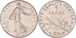 World Coins - Coin, France, Semeuse, Franc, 1994, Paris, , Nickel, KM:925.1