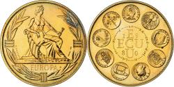 World Coins - France, Medal, Ecu Europa, 1980, Rodier, , Bronze Florentin
